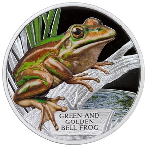 2017-Endangered-Green-amp-Golden-Bell-Frog-Tuvalu-1-oz-Proof-Silver-Coin-SKU43324