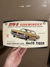 Vintage 1966 MPC Pontiac GTO, Slot Car Box Lid, Original    