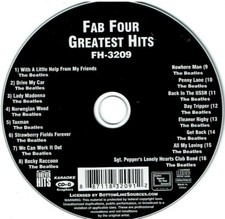 Beatles Karaoke CDG Fab Four Greatest 16 Sgs TAXMAN Get Back ALL MY LOVING
