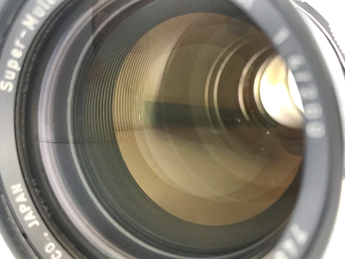 PENTAX SMC Super Multi Coated Takumar 200mm f/4 Telephoto MF M42