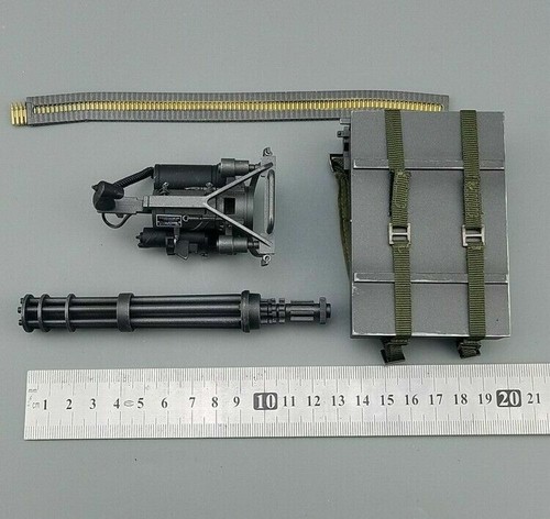 1/6 M134 Weapon Model Minigun Gatling Machine Gun For 12'' Action Figure Soldier - Picture 3 of 6