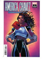 AMERICA CHAVEZ MADE IN THE USA #1 (2021) - GRADE NM - LIMITED 1:25 VARIANT!