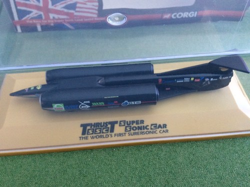 CORGI THRUST SSC THE WORLDS FIRST SUPERSONIC CAR MINT CONDITION - Picture 5 of 10