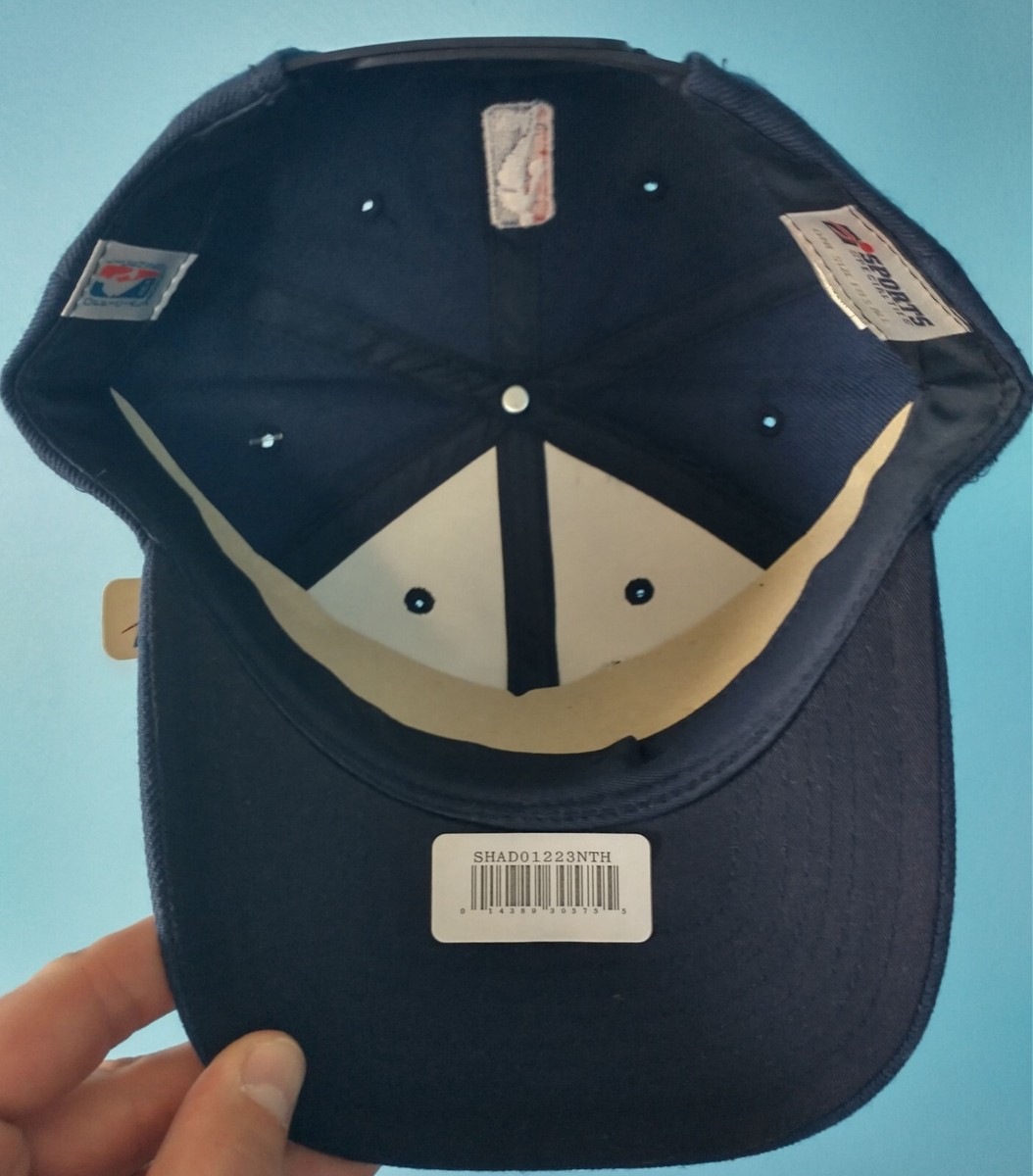 Vintage Sports Specialties New Jersey Nets Plain Logo Snapback Hat