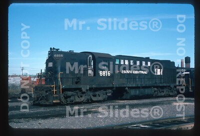 Original Dia PC Penn Central ALCO RSD15 6816 Camden NJ 1975