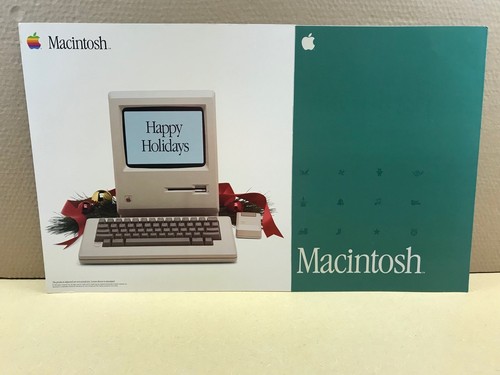 40 YRS AGO _ EXCLUSIVE__Trademark ODDITY Apple Macintosh _HOLIDAY PACKAGE SLEEVE - Afbeelding 3 van 14