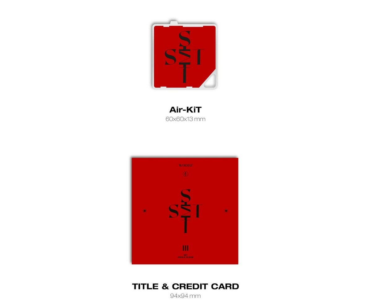 WOODZ SET SINGLE ALBUM K-POP KIHNO KIT ALBUM + PHOTO CARD