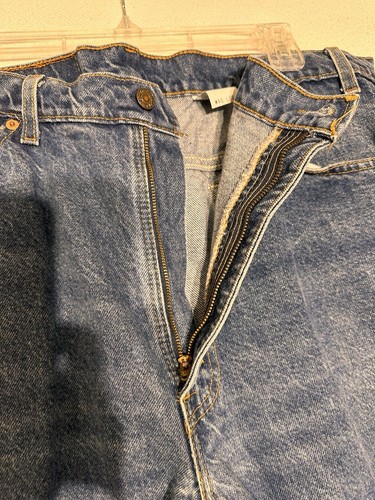 Vintage Levis 517 Jeans Mens Actual 40X30 Bootcut Orange Tab 90s USA Made Cowboy - Picture 5 of 7