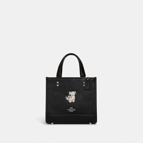 NWT Coach Dempsey Tote 22 With Happy Dog CD448 | eBay