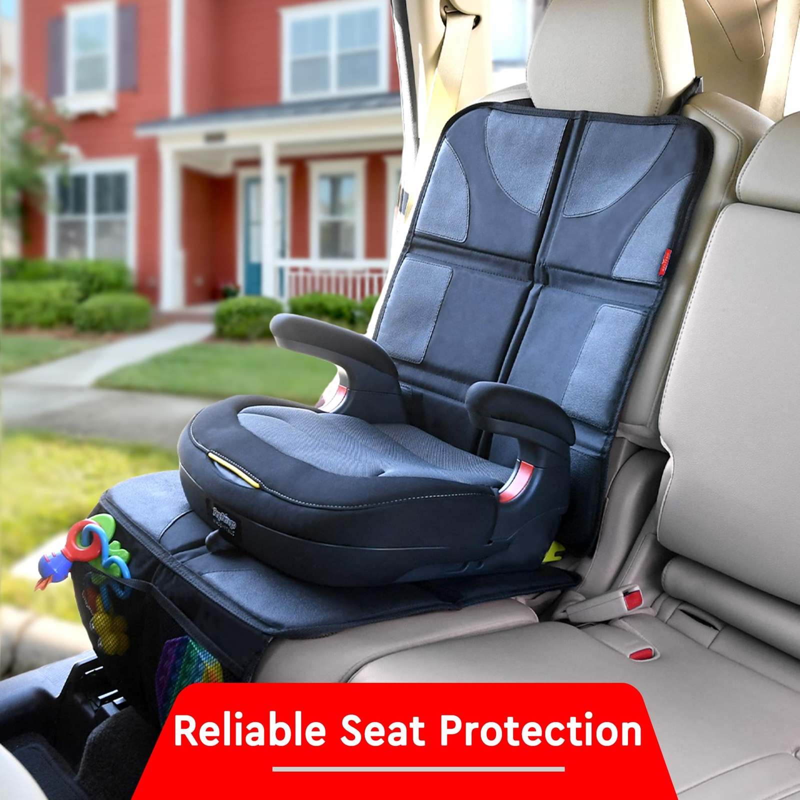 Helteko Car Seat Protector for Child Car Seat with Thickest Padding XL