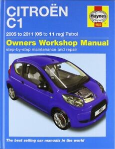 Citroen C1 Petrol (05 - 11) Haynes Repair Manual (Owners Workshop Man