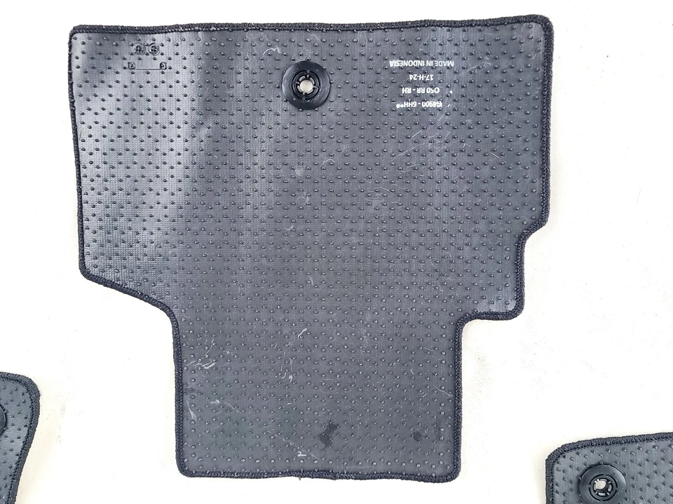 Alfombrillas 18-23 INFINITI Q50 DELANTERAS TRASERAS DERECHA IZQUIERDA IZQUIERDA LATERALES OEM Foto 3 de 4