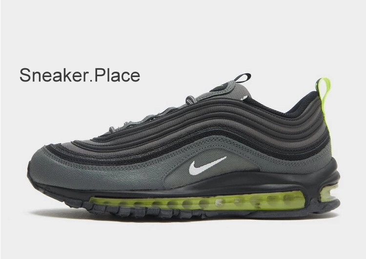 green and grey air max 97