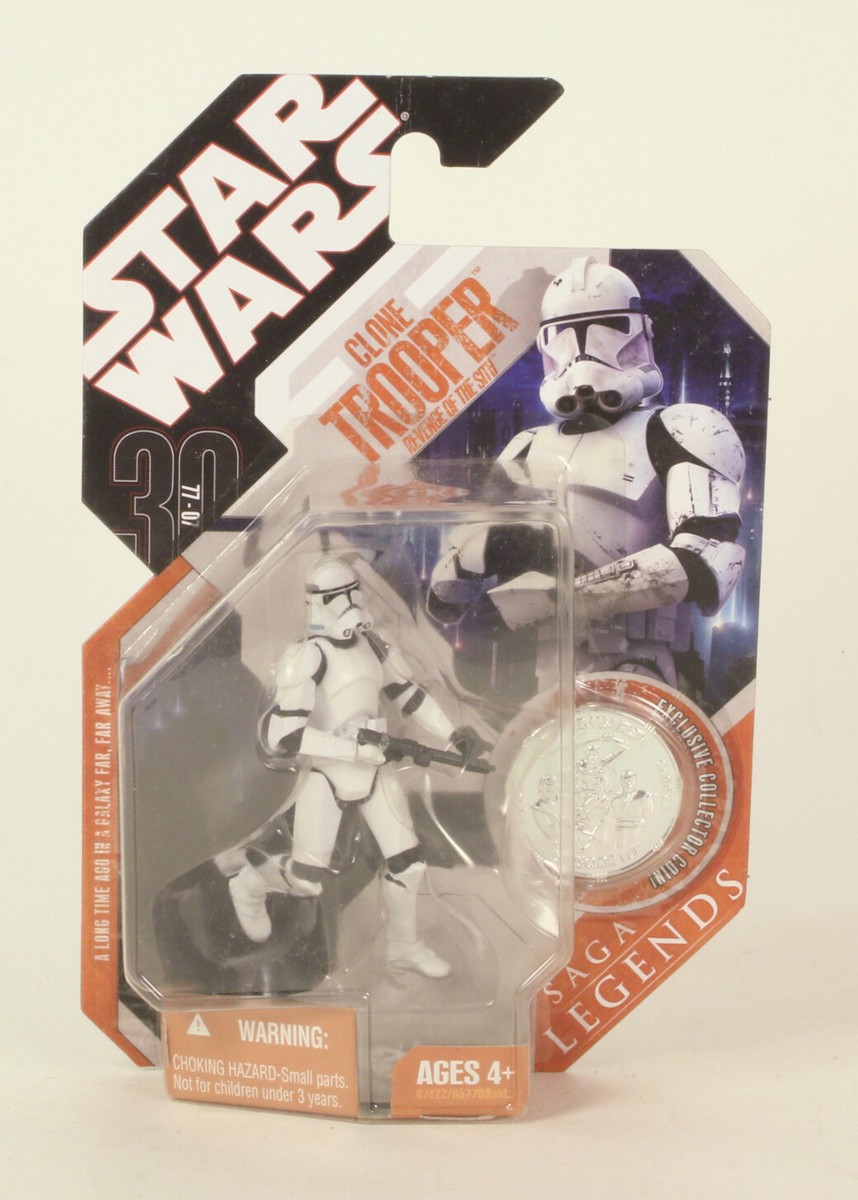 Star Wars 30th Anniversary Saga Legends Clone Trooper Revenge Of