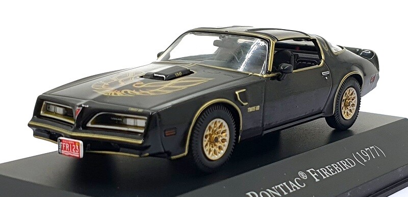 1977 Pontiac Firebird 1/43 Scale Model by Altaya in Black and Gold