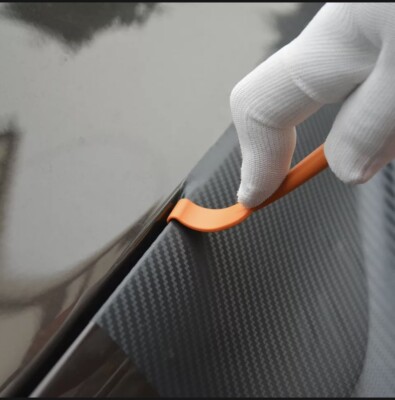 4-in-1 Vinyl Wrap Tool Kit: Micro Squeegee, Tuck Tool, Magnet & Gasket Edge Tool