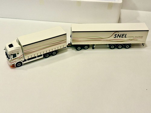 WSI truck models, SCANIA R HIGHLINE I CR20H 6X2 LZV Combi, G.SNEL TRANSPORT - Picture 6 of 11