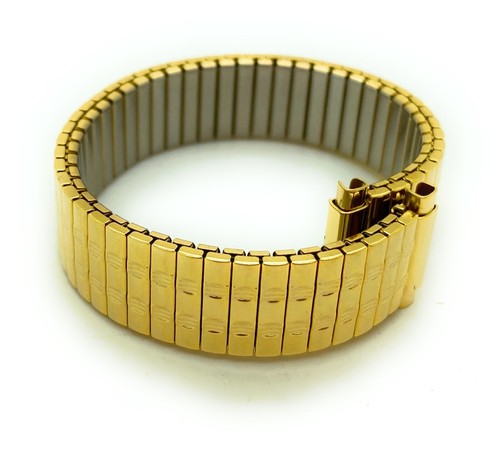 12mm 14mm Silver Gold Stainless Stretch Expansion Watch Band Ladies LST5 - Picture 14 of 32
