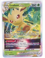 Leafeon Vstar SWSH195 NM Full Art Promo Rare Pokemon Card NM 0321#228