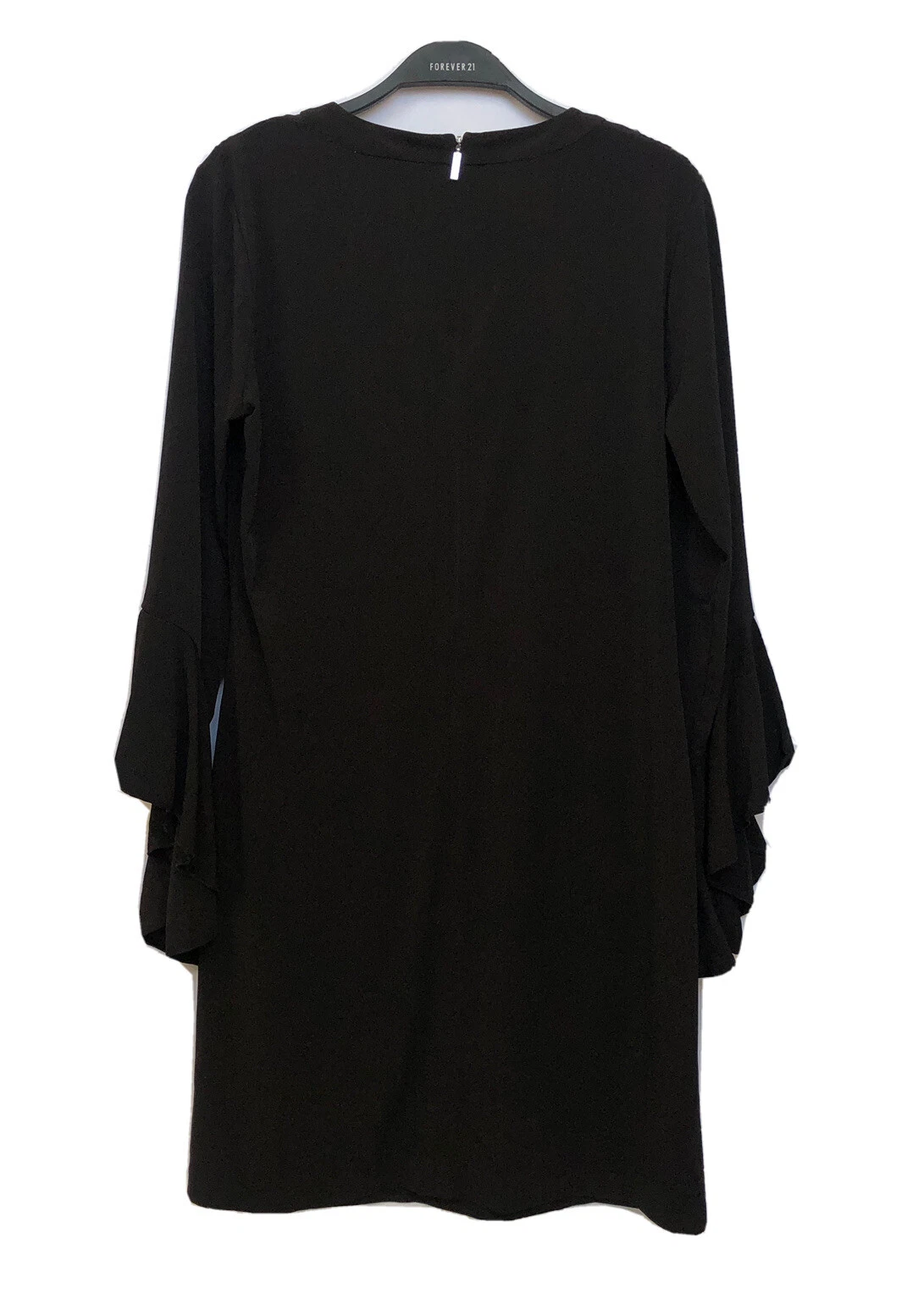 abito tubino michael kors wm taglia:P L nero manica a campana elasticizzato fibbia oro 125€