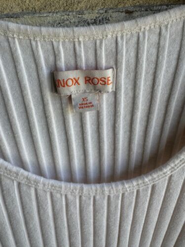 Knox Rose Long Sleeve Ribbed Sweater Women's Size XS - Picture 2 of 7