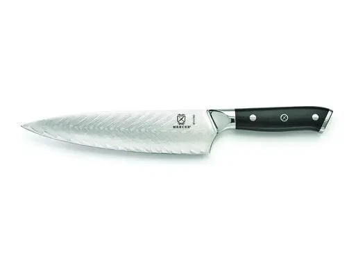 Mercer Culinary M13780 8" Full Tang Super Steel Damascus Chef's Knife