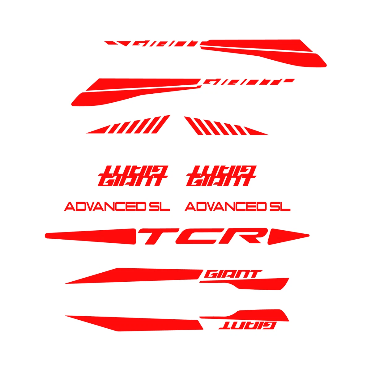 Stickers giant online tcr advanced
