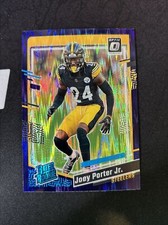 2023 Donruss Optic Joey Porter Jr. Purple Shock Parallel #287 RC Steelers