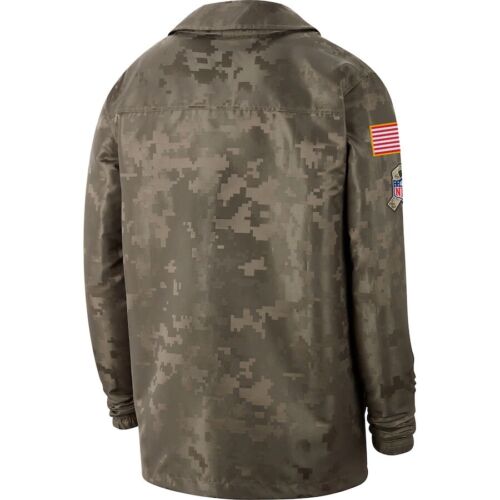 NWT Nike Philadelphia Eagles Salute To Service Full-Snap Camo Jacket All Sizes - Picture 2 of 12