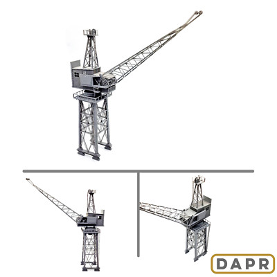 DAPR - TT Spur 1/120 Modell Landschaft Bausatz - Vintage Dock Crane