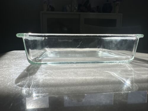 Vintage Pyrex 222 Casserole Baking Dish Clear Glass 8” • Classic • Retro • - Picture 3 of 18
