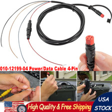 010-12199-04 Power/Data Cable 4-Pin For Garmin Striker VIVID 4cv 5cv 7cv 7sv 9sv
