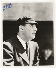 Al Barlick MLB Umpire Autographed Signed 8x10 Photo AMCo COA 6536