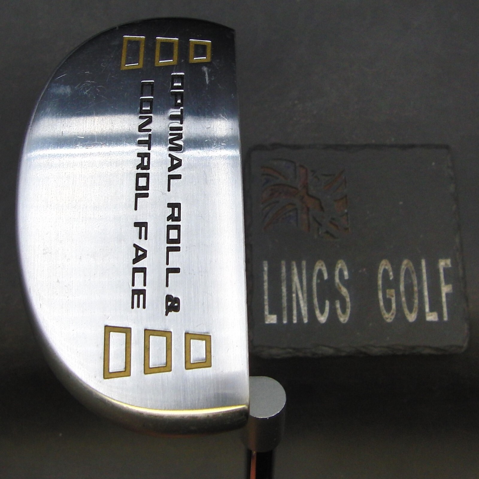 Ryoma Optimal Roll Putter eje de acero 86 cm de longitud agarre Ryoma