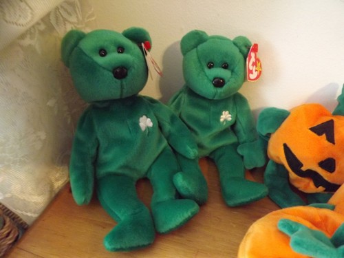 12 festività TY BEANIE BABIES St Patties HALLOWEEN San Valentino NATALE - Foto 2 di 5
