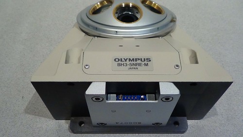 OLYMPUS BH3-5NRE-M Motorized 5 position Objective turret - Picture 3 of 3