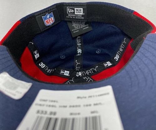 New Era NFL Houston Texans On Field 39THIRTY Stretch Fit Hat, Medium-Large - Picture 9 of 12