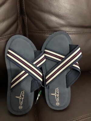 Graceland Deichmann Bluefin Cross Strap Hausschuhe Pool Strand Sandalen UK 6 EU 40