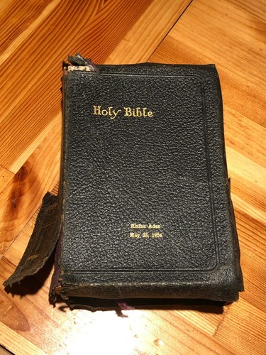 Holy Bible KJV The National Bible Press Philadelphia Concordance Red Letter 2812