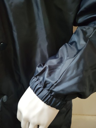 NWT Law Pro Quartermaster Navy Windbreaker Lined Jacket Coat Size Large - Picture 2 of 8