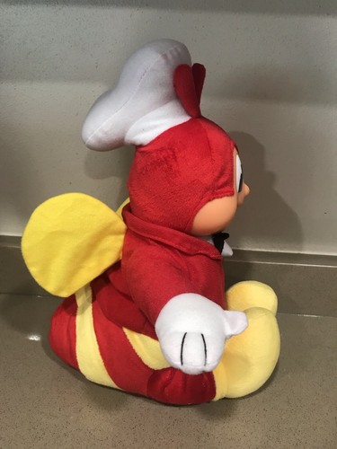 Jollibee Plush Bumble Bee Stuffed Animal That Talks And Cheeks Light Up W/ Bag - Picture 5 of 10