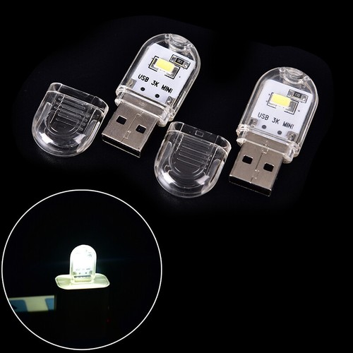 Mini Portable LED Bright USB Night Light Lamp Gadgets for PC Laptop Reading_yk - Picture 7 of 9
