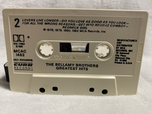The Bellamy Brothers - Greatest Hits - Cassette Tape - Like New - Imagen 4 de 4