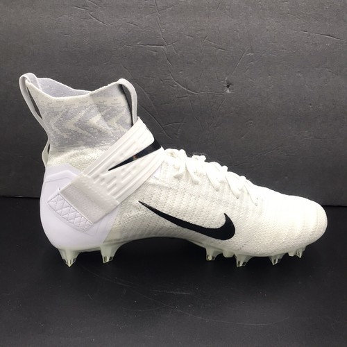 Nike Alpha Menace Elite 2 Wide White Black Football Cleats BV3298 100 Men SZ 12 - Picture 9 of 14