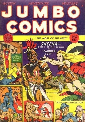 Jumbo Comics #17 Photocopy Comic Book