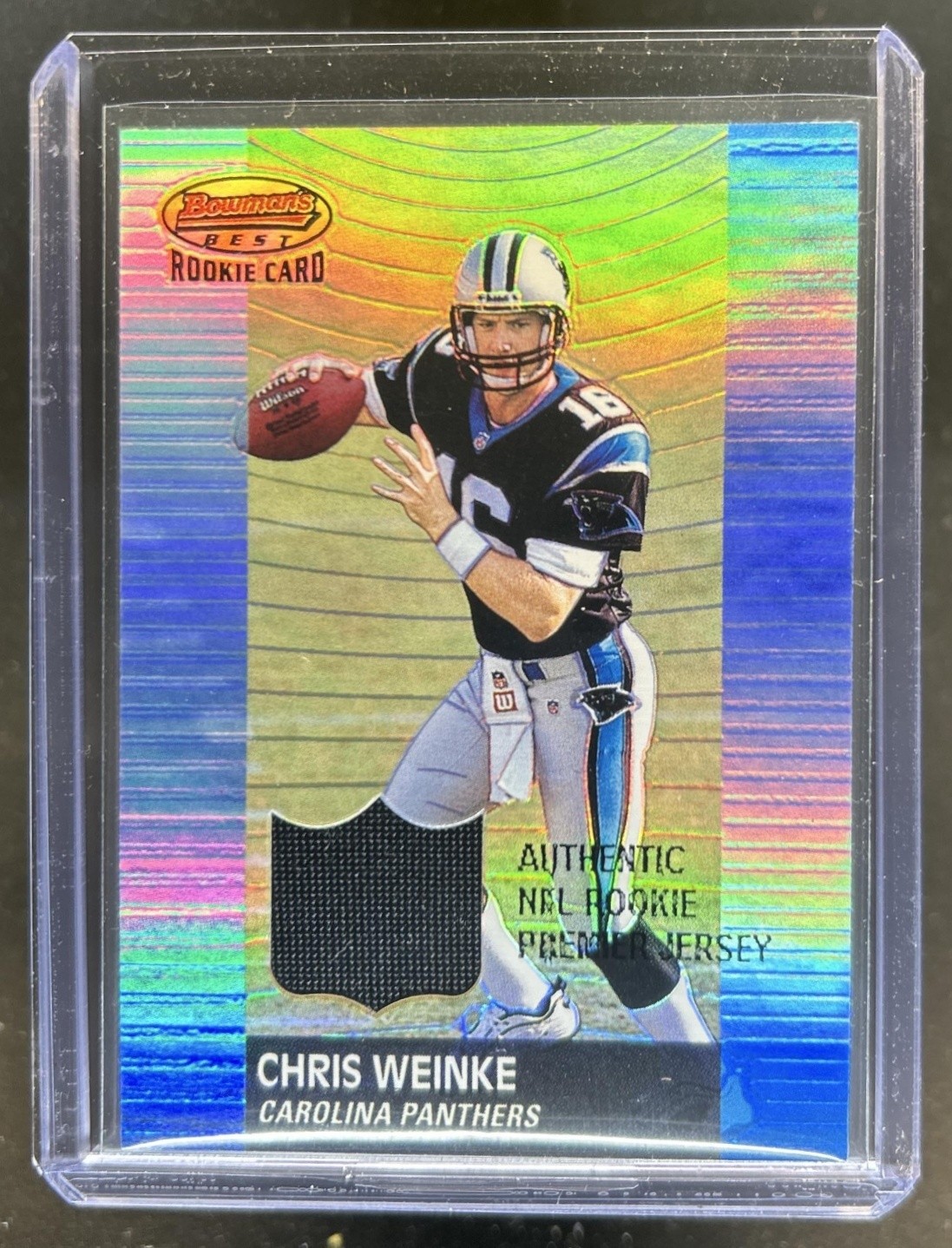 Chris Weinke Bowman's Best #104 Rookie Jersey