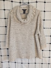 Ali Miles Sweater Fringe romantic boho western hippie cottage core cowgirl -XL
