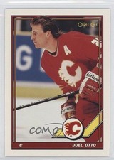 1991-92 O-Pee-Chee Joel Otto #428 0a4