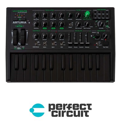 Arturia MicroBrute UFO Semi-Modular SYNTHESIZER - NEW - PERFECT CIRCUIT