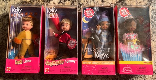 NIB Barbie Kelly Club Lion Liana Ring Master Tommy Stargazer Keeya Birthday Lot